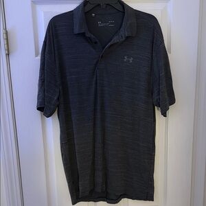 Under Armour Men's Gray Polo Shirt